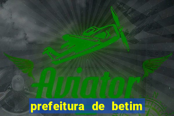 prefeitura de betim - contracheque online