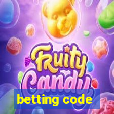 betting code