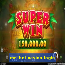 mr. bet casino login