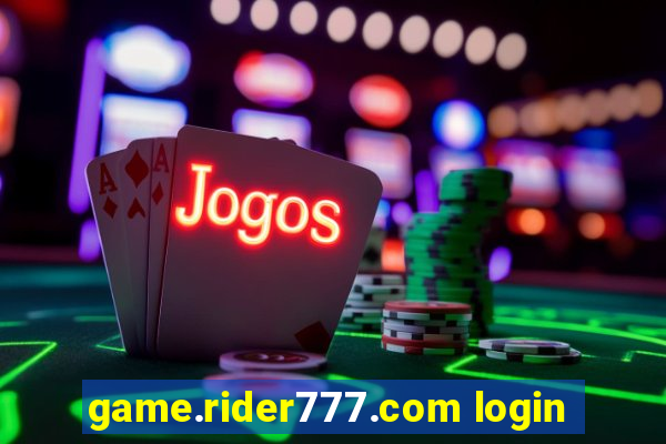 game.rider777.com login