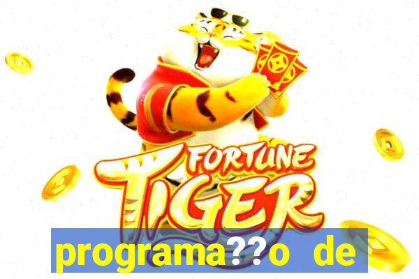 programa??o de jogos de futebol