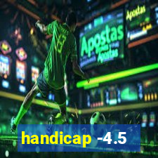 handicap -4.5