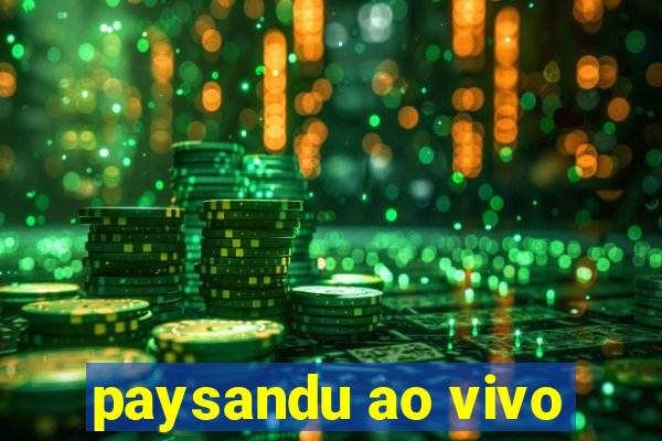 paysandu ao vivo