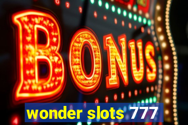 wonder slots 777