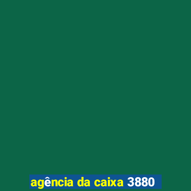 agência da caixa 3880