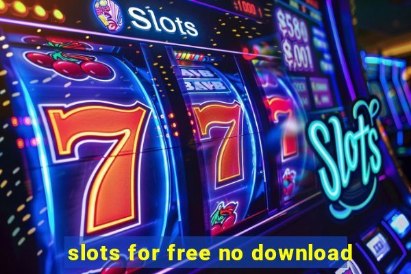 slots for free no download